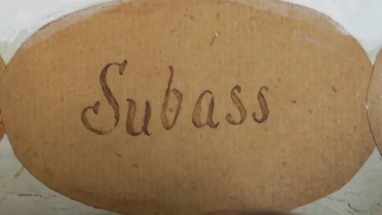Pedal - Subbass 16' - Bass zusammen mit Posaunenbass als Bassfundament