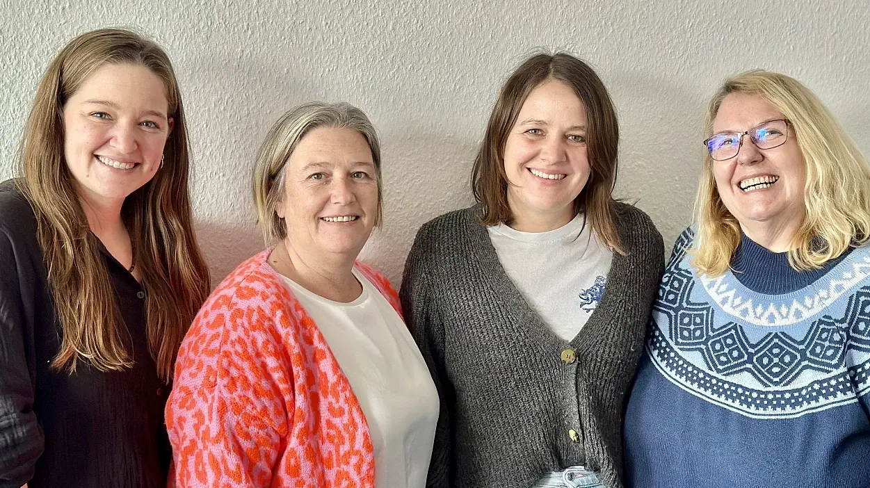 Theresa Strauß, Cindy Zahn, Maria-Kristina Kallis, Silke Gegenheimer / Kita-Sozialarbeit der GüT im Evangelischen Dekanat Ingelheim-Oppenheim