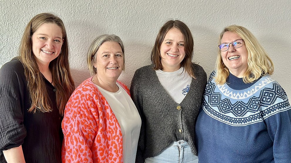 Theresa Strauß, Cindy Zahn, Maria-Kristina Kallis, Silke Gegenheimer / Kita-Sozialarbeit der GüT im Evangelischen Dekanat Ingelheim-Oppenheim