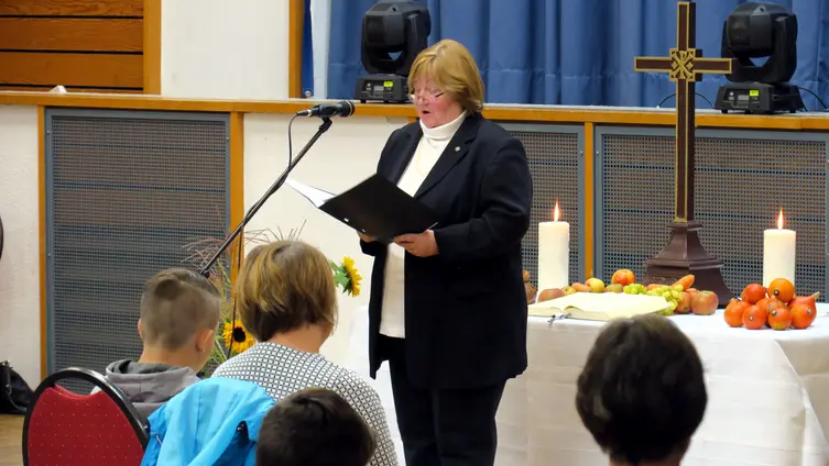 Erntedankgottesdienst am 03.10.2021 im Volkshaus