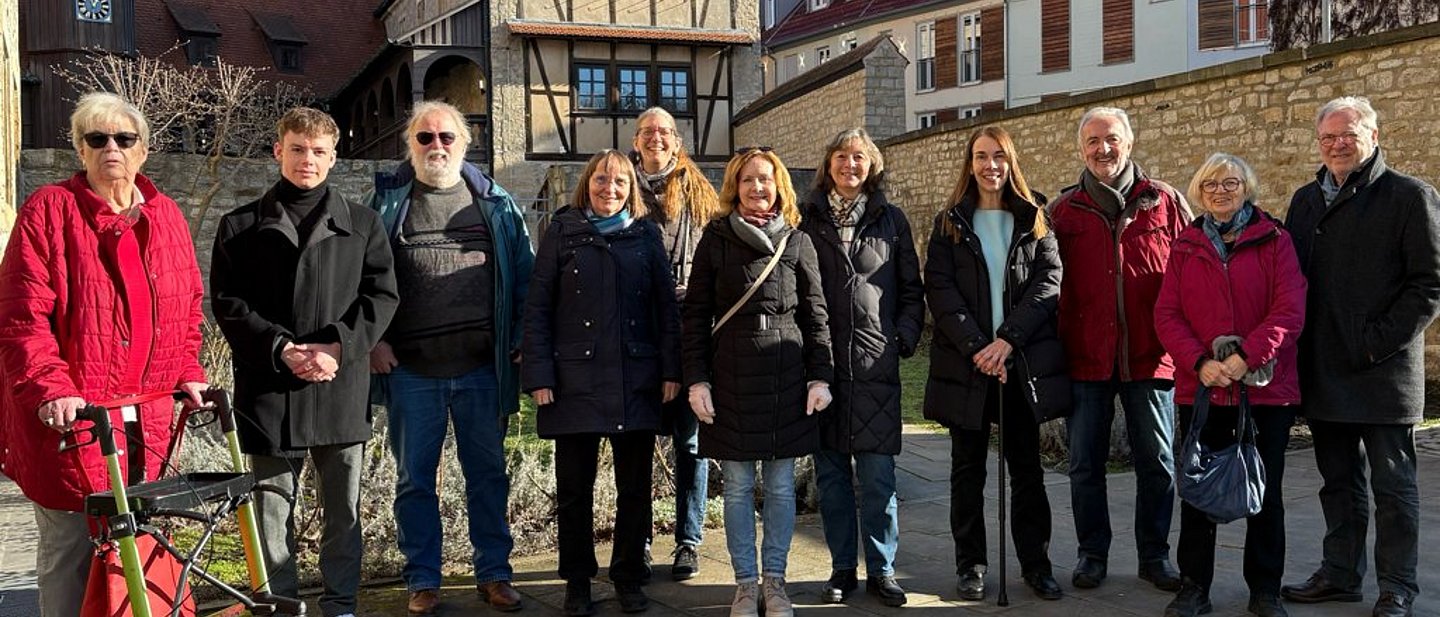 Gruppenbild des Kirchenvorstands anläßlich einer Klausurtagung im Augustinerkloster Erfurt 2025