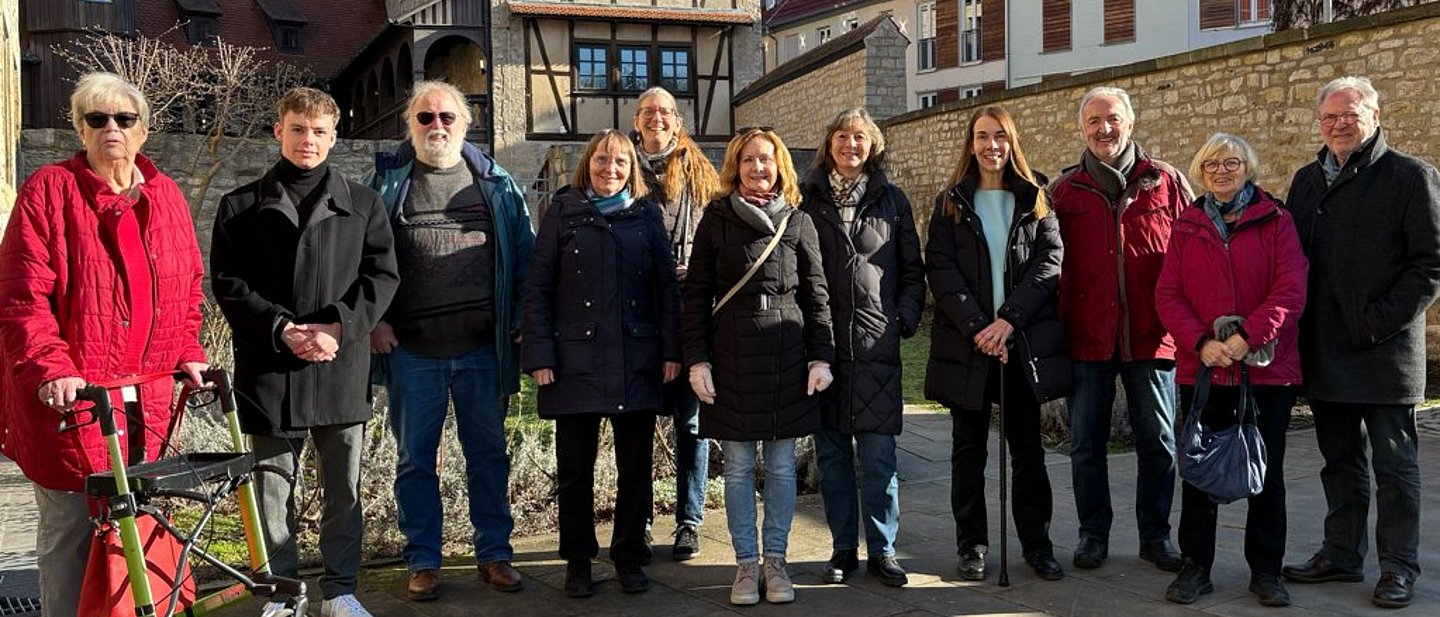 Gruppenbild des Kirchenvorstands anläßlich einer Klausurtagung im Augustinerkloster Erfurt 2025