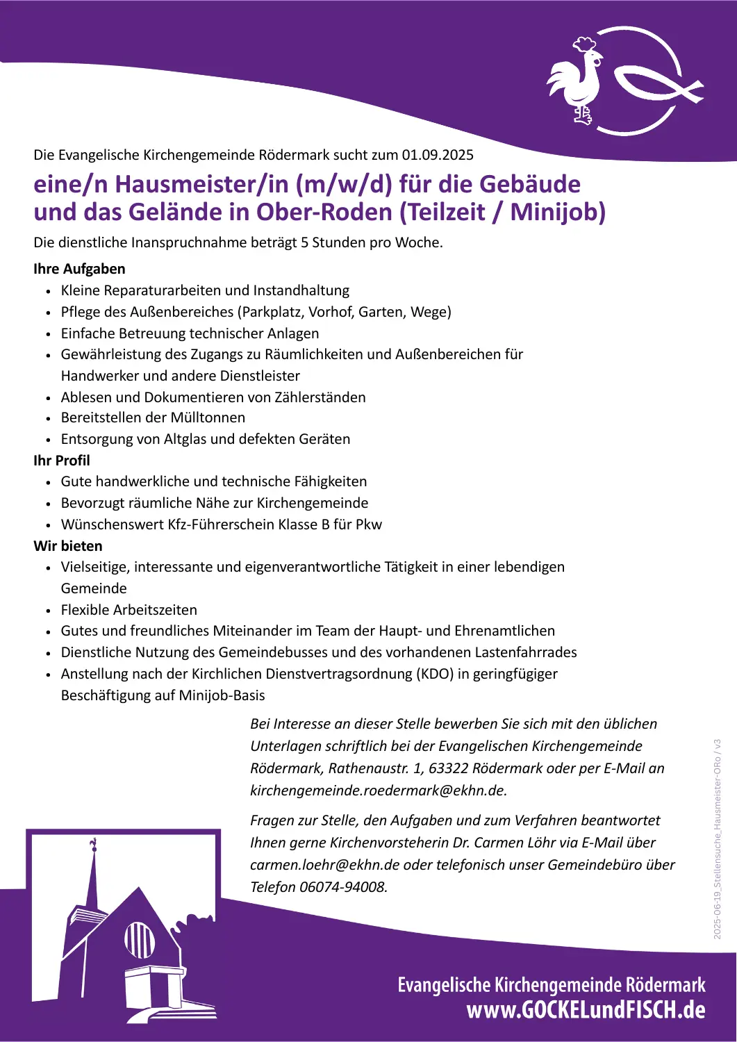 Hausmeister gesucht