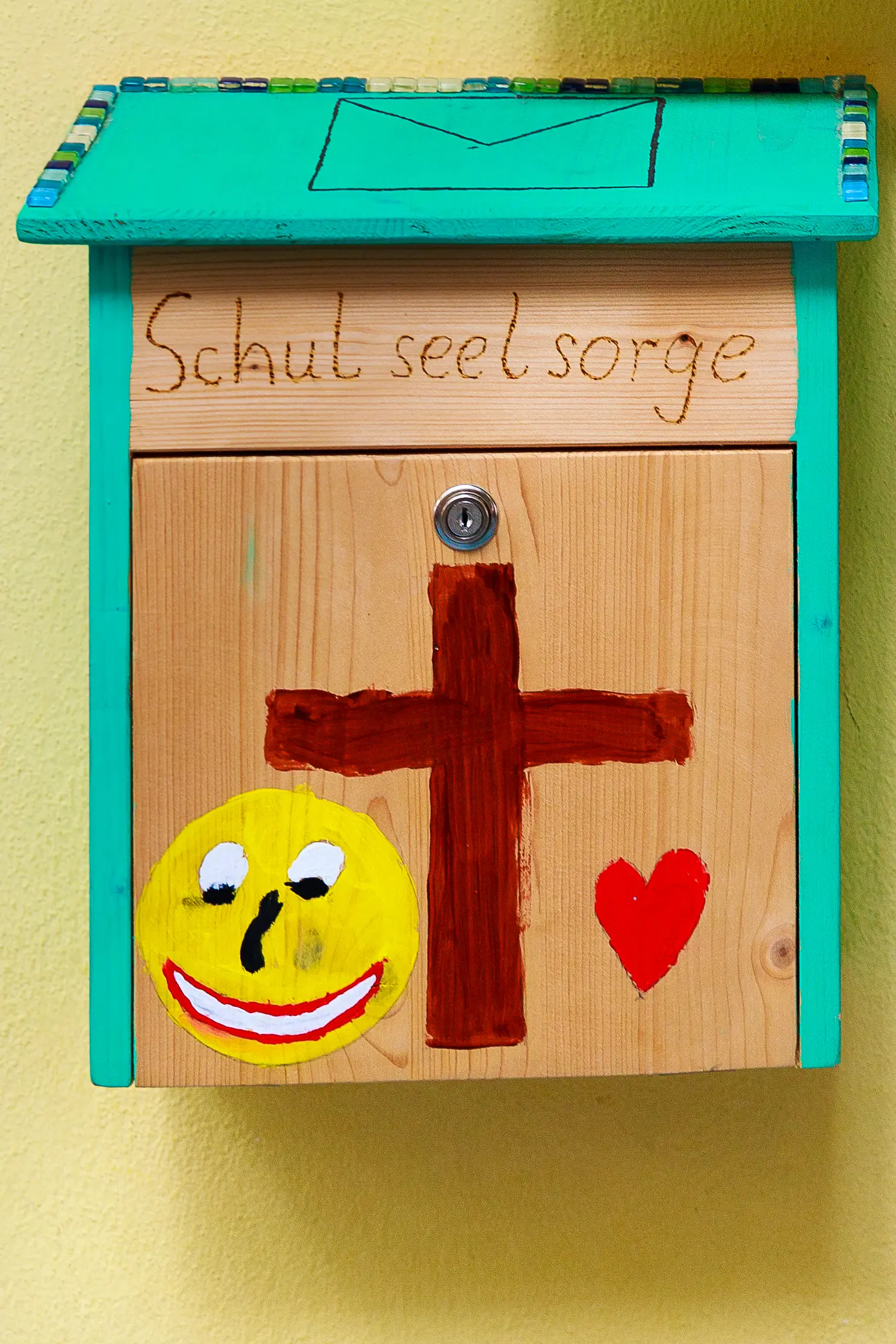 Briefkasten für Schulseelsorgepost