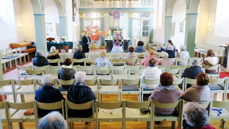 Gottesdienst zum Weltgebetstag - Heidemarie Ludolf und Else Trumpold