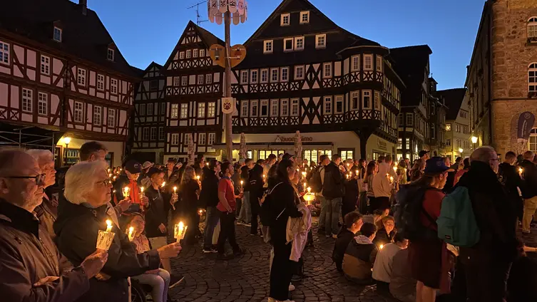 Abendandacht Freitagabend Marktplatz