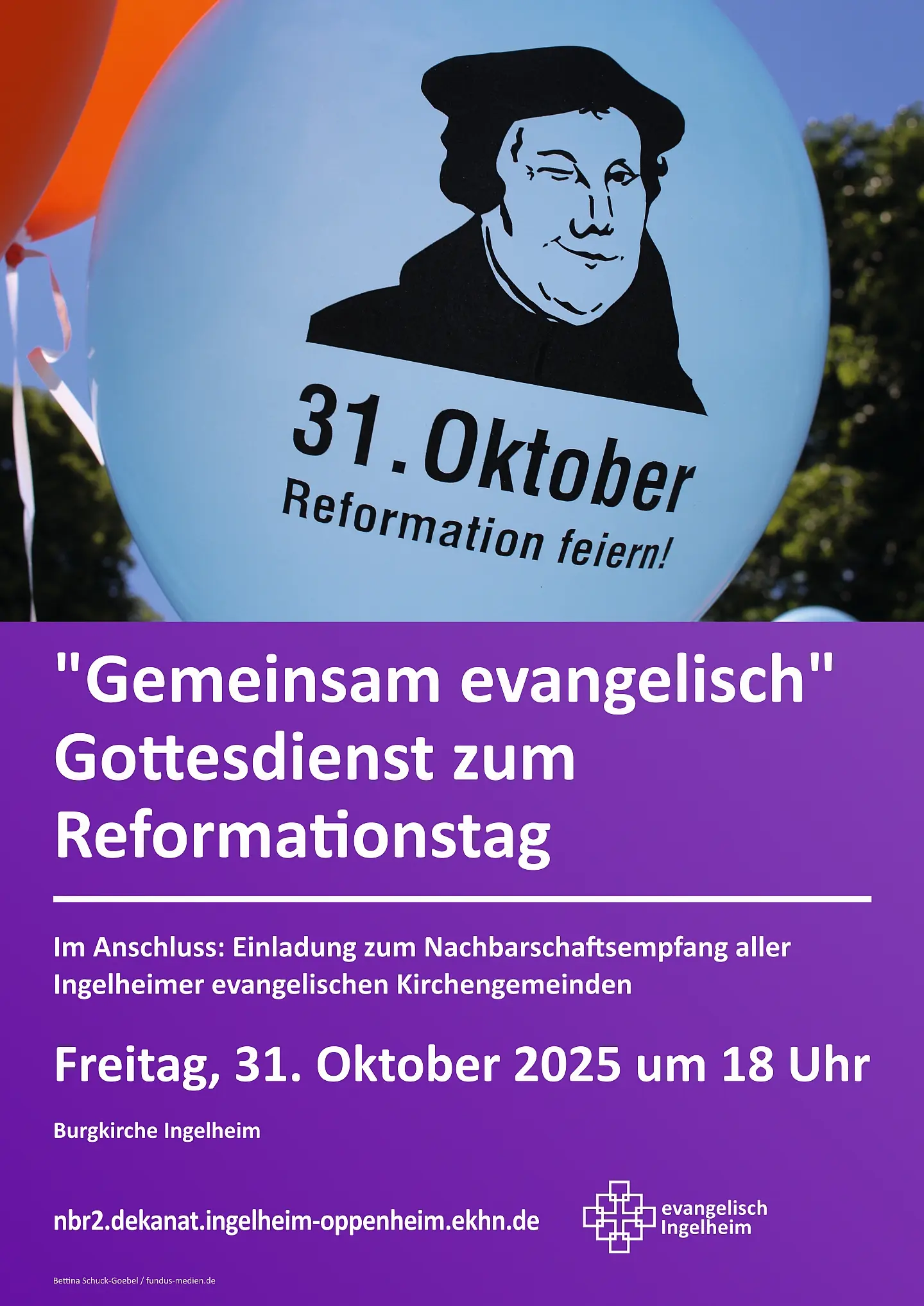 Plakat Reformationstag Ingelheim