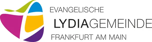 Gezeigt wird das bunte, herzförmige Logo der Lydiagemeinde