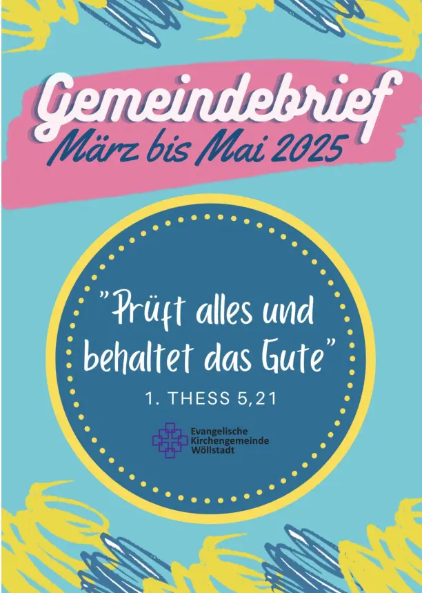 Gemeindebrief März-Mai 2025