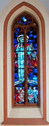 Buntes Kirchenfenster