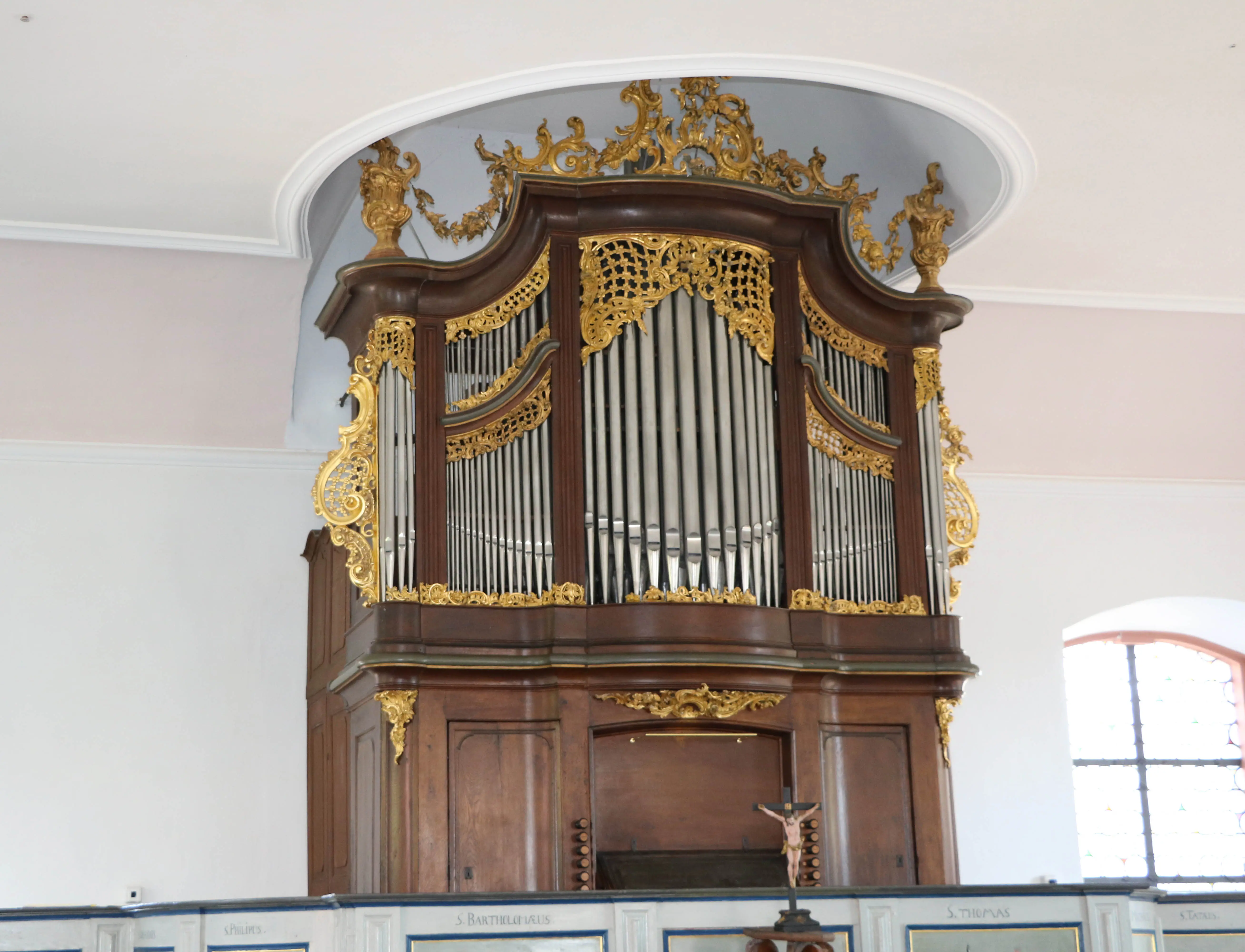 Die Bürgy-Orgel in der Evangelischen Kirche Diedenbergen