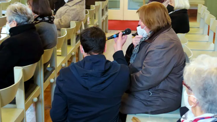 Gottesdienst mit der Vorstellung von Pfarrerin Beate Schwenk