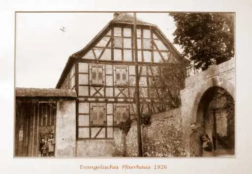 Pfarrhaus - Bild von 1926