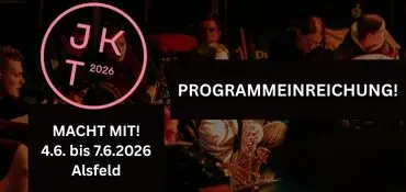 Logo Jugendkirchentag, Schriftzug Programmeinreichung