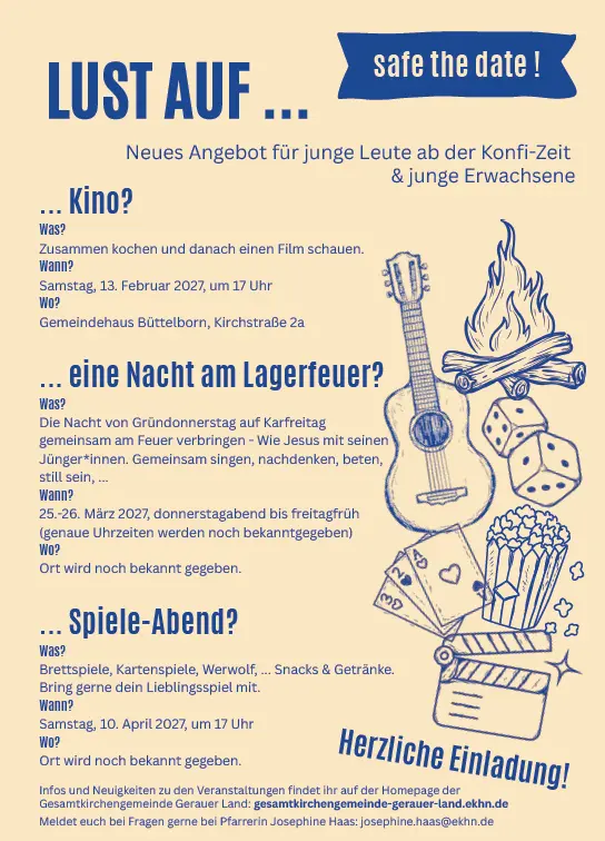 Angebot für Jugendliche