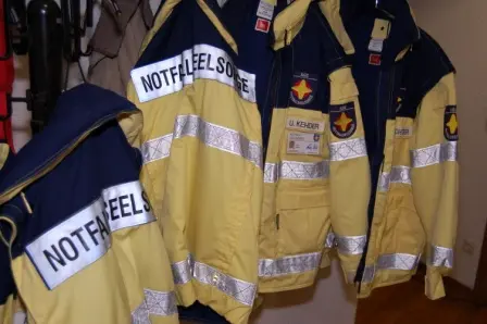 Einsatzjacken der Notfallseelsorge