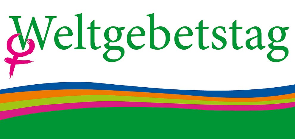 Das Banner des Weltgebetstages