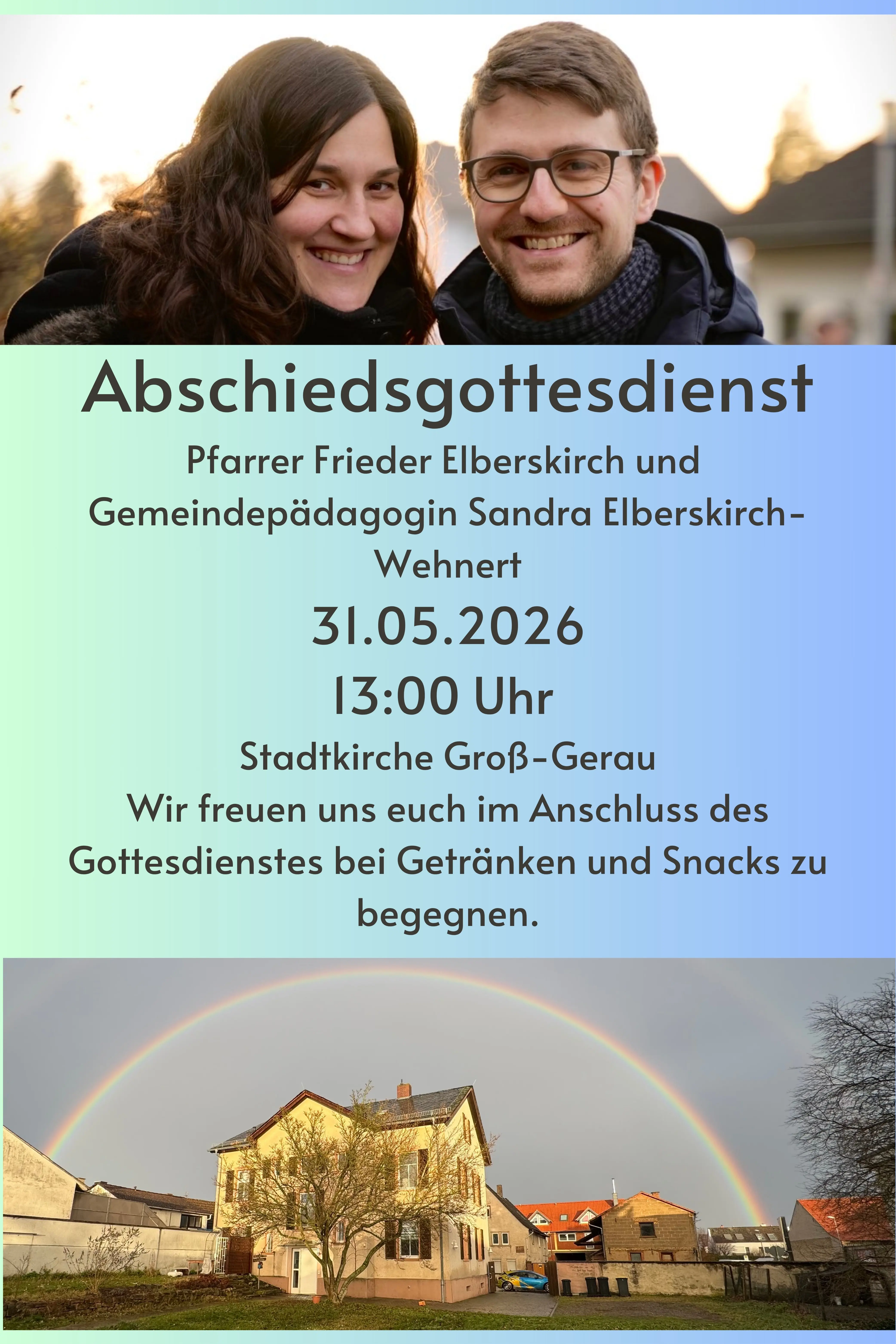 Abschiedsgottesdienst Familie Elberskirch