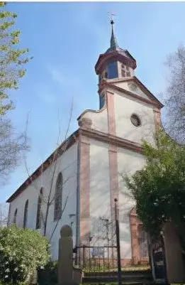 Vier Kirchengebäude aus den Orten Bad Soden, Liederbach, Neuenhain und Sulzbach