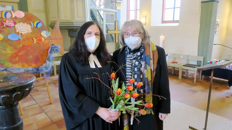 Gottesdienst mit der Vorstellung von Pfarrerin Beate Schwenk