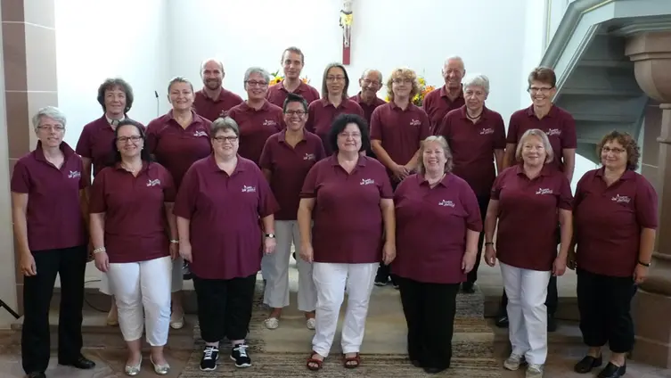 Sept. 2016: Auftritt mit neuen Chor-Shirts