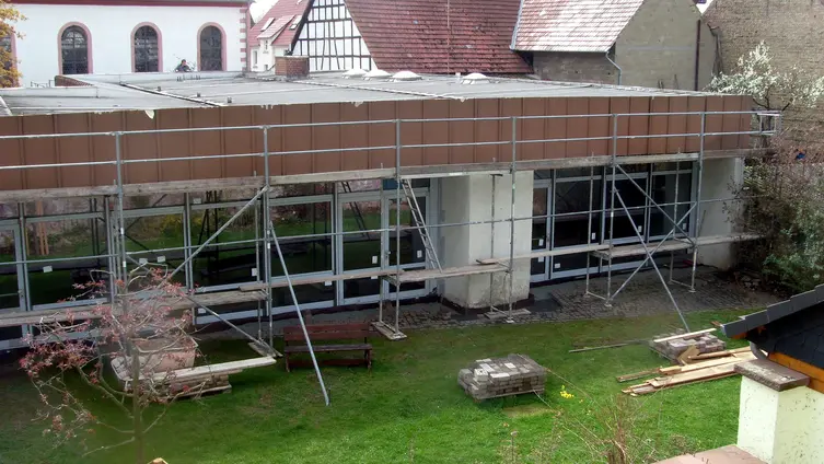 Nördliche Fensterfront