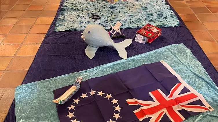 Das Foto zeigt den Gottesdienst am Weltgebetstag der Frauen in der Barbarakirche.