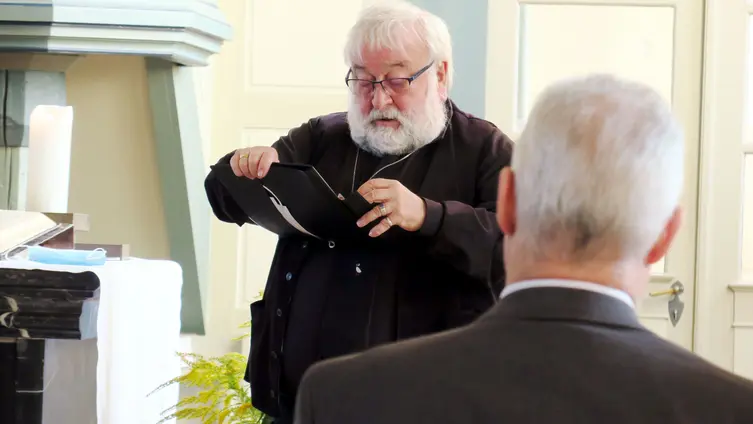 Gottesdienst mit Verabschiedung des bisherigen Kirchenvorstandes am 05.09.2021 - Pfarrer Walter Ullrich