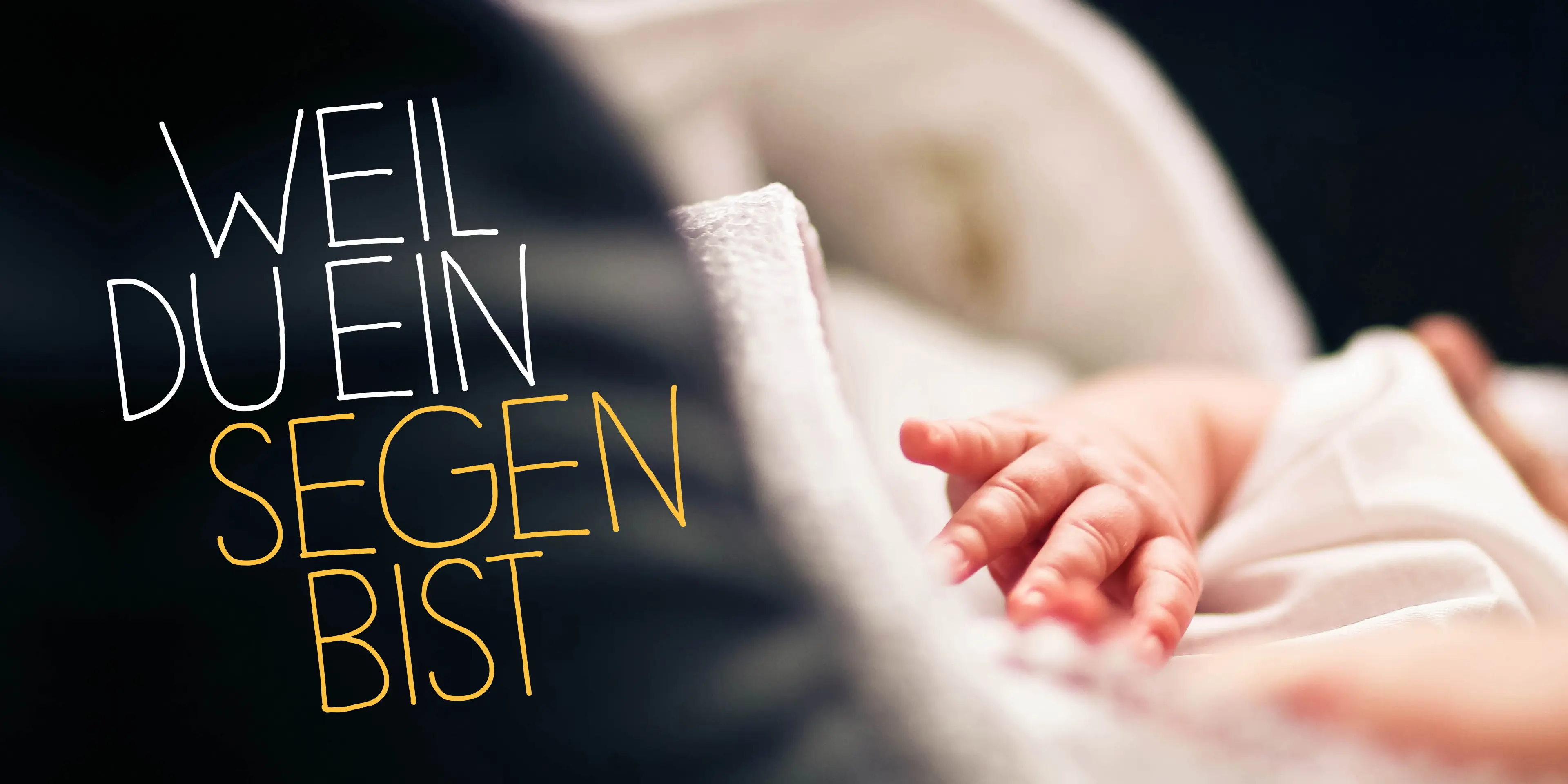 Viele Gründe. Ein  Segen - Deine Taufe (EKD/Shutterstock)